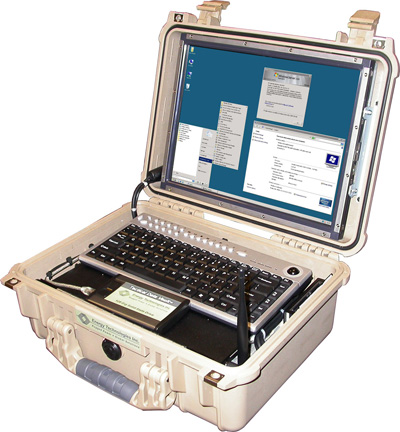 Rugged Tactical Computer Workstation with numerous features and options