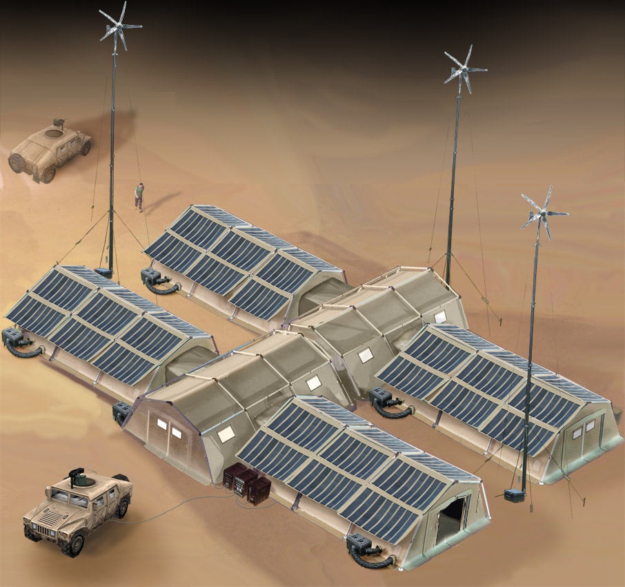 Stealth Base Camp Concept
